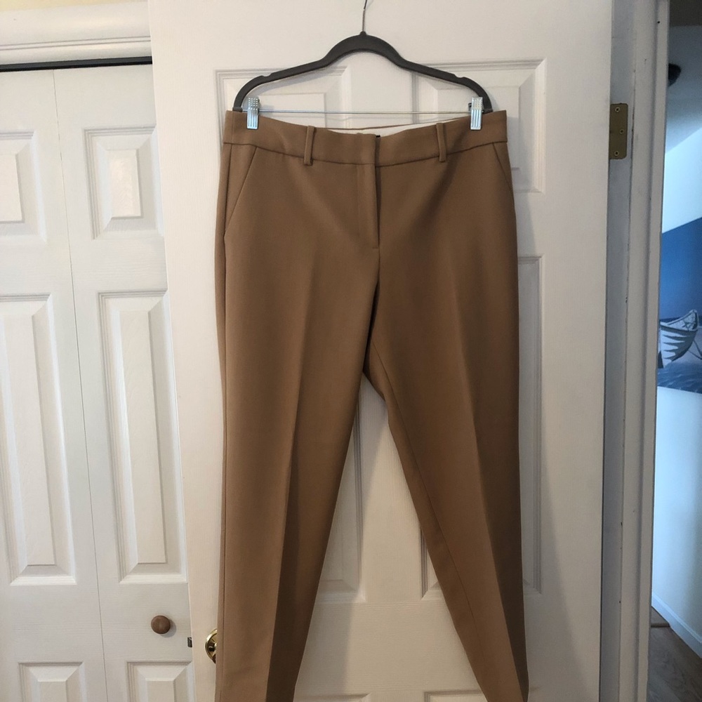 Talbots Hampshire Dress Pants in Camel Tan